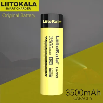 1-8PCS LiitoKala 2020 Novo Lii-35S 18650 3,7 V 3500mAh polnilna litijeva baterija za LED svetilka