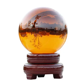 1 set/veliko 30 mm-100 mm Oranžna Kristalno Kroglo Področju Kristalno Zdravilni Krog Žogo Za Dekoracijo Doma Feng Shui Kroglice