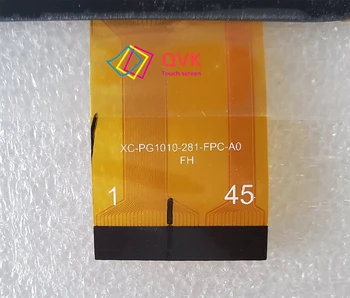 10.1 palčni black zaslon na dotik P/N XC-PG1010-281-FPC-A0 Kapacitivni zaslon na dotik plošče popravilo in zamenjava delov XC-PG1010-281