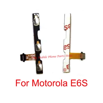 10 KOSOV Moč In Obseg Flex Kabel Za Motorola Moto E6S Glasnosti Stikalo NA OFF Strani Ključnih Gumbi Flex Kabel za Popravilo Delov