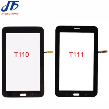 10pcs/veliko T110 T111 Zaslon na Dotik za Samsung Galaxy Tab 3 Lite T111 T110 Računalnike Senzor Objektiv Stekla, občutljiv na Dotik