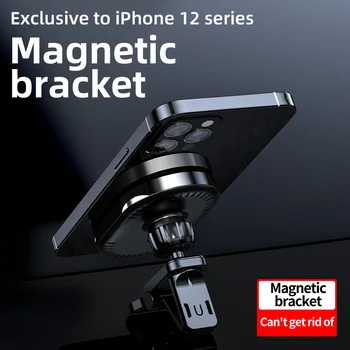 15W Qi Magnetni Brezžični Polnilnik Nosilec za iPhone 12 Mini Pro Max Hitro Polnjenje Magnetni Nastavek Brezžični vmesnik Telefona Stojalo