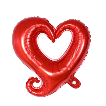 18 inch Srce oblika folija baloni roza rdeče tiffany Poroka, Valentinovo Dekor i love you napihljivi zračni globos žogo dobave