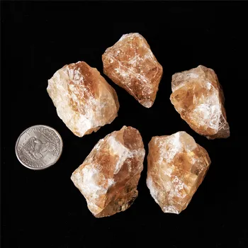 1pcs Naravni Kristali Citrines Mineralov, Naravnih Energije Chakra Kamni Quartz
