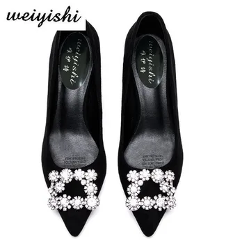 2018 žensk nove modne čevlje. lady čevlji, weiyishi blagovne znamke 016