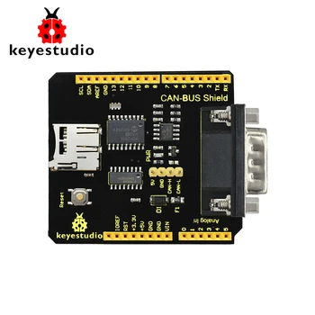 2019New Keyestudio CAN-BUS Ščit MCP2551 čip Z SD Vtičnico Za Arduino UNO R3