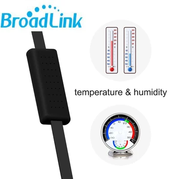 2020 Broadlink HTS2 Vrata USB Tempetature Vlažnosti, Senzor, Detektor, Delo Z RM4 mini RM4 Pro Smart Remote