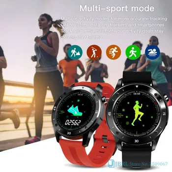 2020 Krog Smartwatch Moških Poln na Dotik Pametno Gledati Ženske Fitnes Tracker Pametna Ura Bluetooth Šport Smart-pazi Za Android IOS