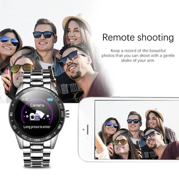 2020 Novi Barvni zaslon moški šport pametno gledati Moški Fitnes tracker Za iPhone/xiaomi Srčni utrip, krvni tlak je funkcija smartwatch