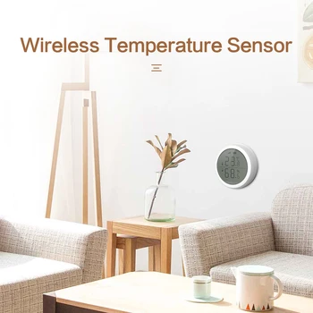 2020 Novo ZigBee Temperatura Vlažnost Senzor Pametni Dom, Avtomatizacija Z LCD Zaslona Delo Z TuYa Smart Življenje ZigBee Hub