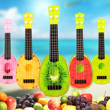 2020 Pop Prodaje Instrumentov Izobraževalne Mini Lepe Sadje Ukulele Igrača Novo Otrok Glasbeni Majhne Kitara Darilo