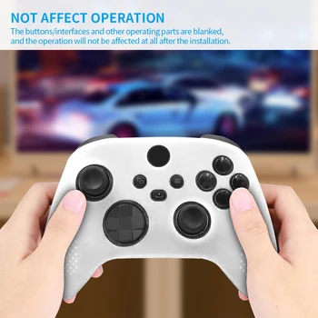 2020 Silikona Primeru Ročaj Zaščitna Anti-Slip Ročaj Kritje Igra Ročaj Zaščitni Pokrov Za Xbox Serije S/X Zaščitni Rokav