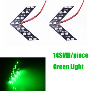 2pcs 14SMD Rumena/Rdeča/Modra/Zelena/Bela LED Smerne Plošče Avto Strani Ogledalo Obrnejo Signalna lučka Za Kia Mohave (Borrego)