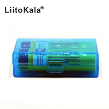 2PCS Liitokala 2019 Prvotne 18650 NCR18650B 3400mAh Polnilne Li-lon baterij NE PCB 3,7 V dc+ škatla za Shranjevanje