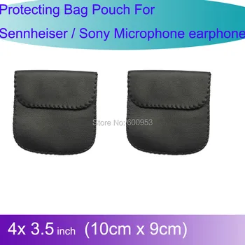 2pcs Pro torbica za Zaščito Vrečko Vrečka Za Sennheiser / Sony slušalke Lavalier Mikrofon