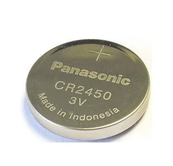 2PCS/VELIKO Novih Original Panasonic CR2450 CR 2450 3V Litijeva Gumb Celično Baterijo Kovanec Baterije Za ročne Ure,stenske ure,slušni pripomočki