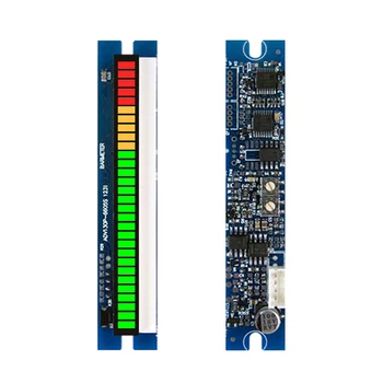 30-segment 3-barvni VU Meter-Indikator nivoja Glasnosti Spektra Zaslon LED VU Instrument Svetlobe Za Prikaz Obsega 5