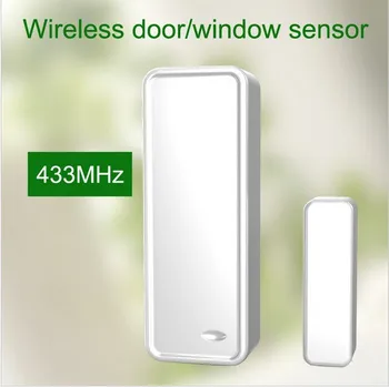 433MHZ 1527 kodo 20pcs/veliko Brezžični vrata windows detecto senzor za delo z gsm, wifi, 3g, wifi doma alarmni sistem Alarm detektor