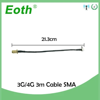4G LTE-Antena 10dbi SMA Moški iz Zraka 698-960/1700-2700Mhz magnetni osnove RG174 3M + 20 cm SMA Ženski TS9 Moški Kabel