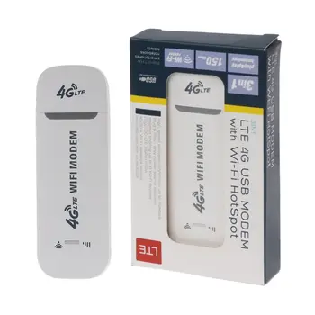 4G LTE USB Modem z Omrežno Z WiFi Hotspot Kartice SIM 4G Brezžični Usmerjevalnik Za Win XP, Vista 7/10 Mac 10.4 IOS