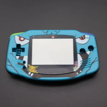 4pcs Siva, rumena, modra, srebrna Barva Ohišje Lupino Kritje Primera zamenjava za Gameboy Advance za GBA SuperFamicom Različica