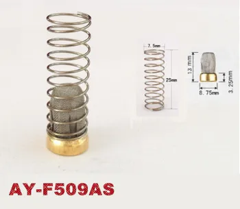 50pcs črpalka za Gorivo kovinski filter z izviri (AY-F509A+vzmeti)