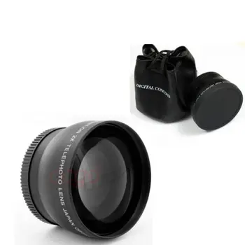 55mm 2.0 x TELE zoom-Telefoto OBJEKTIV Povečavo za 55 mm canon, nikon pentax sony fuji in olympus DSLR/SLR Digitalni Fotoaparat