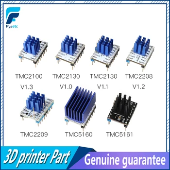 5PCS TMC2100 V1.3 TMC2130 TMC2208 TMC2209 v3.1 TMC5160 TMC5161 Koračnih Motornih StepStick Izklop Voznik Tiho 3D Tiskalnik deli