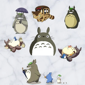 60 cm Srčkan Tonari No Totoro Kawai Nalepke, 3D Vizualni Učinek Ozadje Totoro Trunk Hayao Miyazaki je Delo Način Nalepke ST25