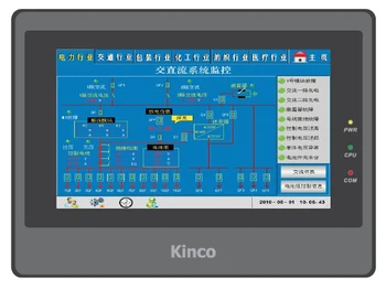 7 Palčni Kinco MT4414TE Dotik HMI 16:9 TFT Zaslona 800 x 480 Vmesnik človek-Stroj Novo 2 COM Vrata Podpora Ethernet
