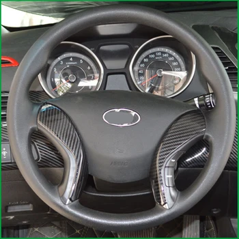 ABS volan trim dekorativni Nadzor Gumb okvir tiste nalepke pribor pokrov za Hyundai Elantra NA obdobje 2011-