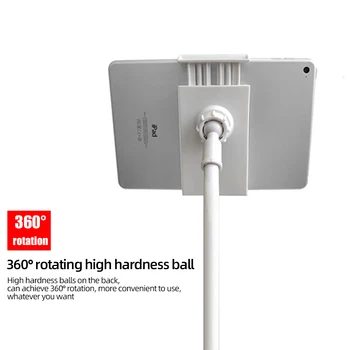 !ACCEZZ Leni Mobilni Telefon, Držalo za 360 Rotacijski Prilagodljiv Dolgimi Rokami Posnetek Nosilec Za iPhone, Samsung Tablični Posteljo Namizni Telefon Stojalo