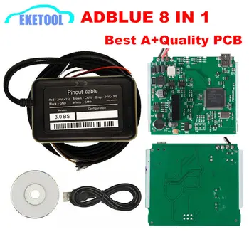 Adblue Emulator 8 V 1 Z NOX Senzor Podpira EURO 4 in 6 Avtomobilske Opreme, Ad blue Tovornjak Odstranite Orodje ADBLUE 9 V 1