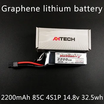 AhTech Infinity visoko gostoto litijeva baterija 2200 mah 50 c / 70 c / 85 c 14.8 V 4 s 5 c hitro polnjenje