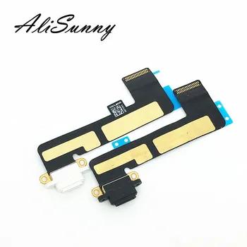 AliSunny 10pcs Polnjenje Vrata Dock Flex Kabel za iPad Mini 1 Polnilnik USB Priključek za Nadomestne Dele