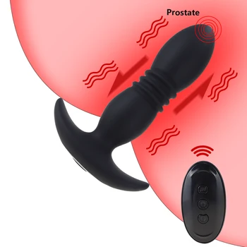 Analni Vibrator za Moške Prostate Massager Brezžični Daljinski upravljalnik Vibrator Butt Plug Vibrator Za Odrasle Masturbators Vibrator Seks Igrače