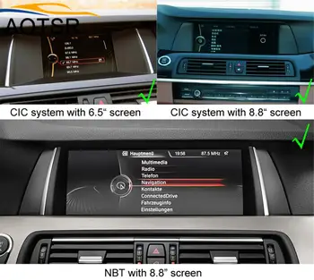 Android 8.1 avtoradio, predvajalnik dvd-jev za BMW Serije 5(F10/F11/F18) 2010-2016 GPS Navigacija Avto Auto Radio stereo zvokom v Video BT Vodja Enote