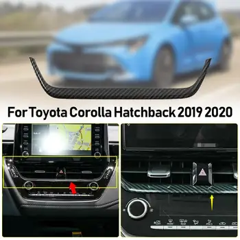 Avto Navigacija naslovnica Stripa Trim Okvir Nalepke za Toyota0 Corolla E210 2019 2020 Avto Styling Dodatki
