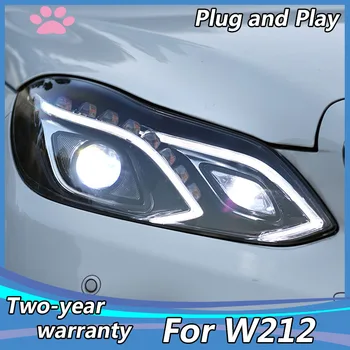 Avto Styling Glavo Svetilka za W212 VSE LED Žarometi 2013-2016 E200 E300 E260 LED Smerniki LED DRL Bi-LED Auto Dodatki