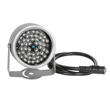 AZISHN CCTV LED 48IR luč za ostrenje Lučka IR Ir Nočno Vizijo kovinski nepremočljiva CCTV Fill Light Za CCTV nadzorna kamera