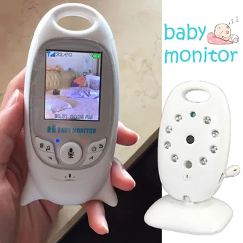 Baby Monitor 2.0 palca Brezžični Video Barve Varuška Varnostne Kamere 2 Način Govori Night Vision Nadzor Temperature Glasbe Varuška