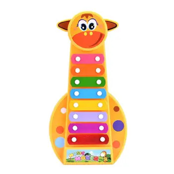 Baby Zgodnji Glasbeni Instrument Strani Knock Klavir Žirafa Multicolor Xylophon Razvoj glasbene Igrače Za Otroke Darila Cherryb