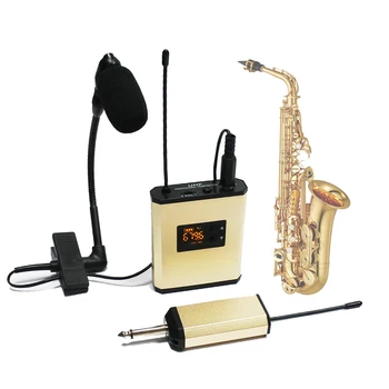 Beta98H/C saksofon trobenta brezžičnega mikrofon sistema oddajnik + sprejemnik ponovno polnjenje instrument medenina posnetek akumulatorski mic