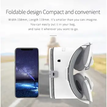 BOBOVR Z6 3D VR Slušalke Čelada Bluetooth Virtualne Realnosti Očala Google Karton Za Pametne telefone Očala Viar Daljnogled