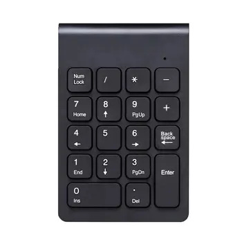 Brezžični Številčna Tipkovnica Numpad Multifunkcijski Digitalni Ročni Tipkovnico Za Računovodske Laptop Prenosnik Tablet
