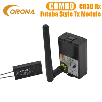 Corona 2,4 GHz Radijski Nadzor CT3F RF Modul &CR3D sprejemnik DSSS FUTABA 3PK HITEC