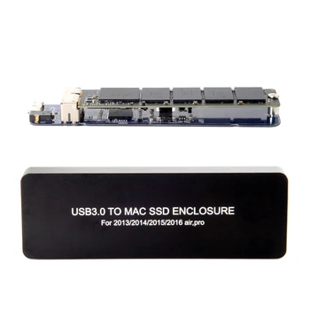 CY USB 3.0 do 16+12 Pin Mobile Polje HDD Ohišje Power Kabel, Izvijač za Mac book Air Pro 2013 2016 SSD Primeru