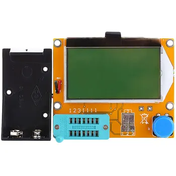 Digitalni LCD Tranzistor Tester Meter Osvetlitev Diode Triode Kapacitivnost ESR Meter MOS/PNP/NPN L/C/R Mega328 M328 LCR-T4