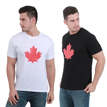 DSQICOND2 2019 DSQ blagovne Znamke Poletje Kanada Maple Leaf T-srajce Moda Moški Ženske T Srajce Priložnostne Tee Majica Kratek Rokav Tee Šport