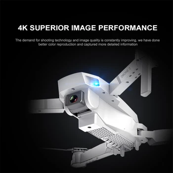E59 RC Brnenje 4K HD Kamera Profesionalno Fotografiranje iz Zraka Helikopter 360-Stopinjski Flip WIFI Realnem Času, Prenos Quadcopter